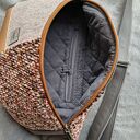 Patchworkowa damska nerka XXL z weluru - handmade