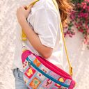 Kolorowa duża nerka XL Amalfi