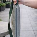 LUNA - torba crossbody w grafitowo-zielonej tonacji