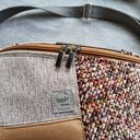 Patchworkowa damska nerka XXL z weluru - handmade