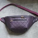 Nerka damska XXL ciemny fiolet - pikowana handmade