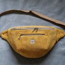 żółta welurowa nerka XXL