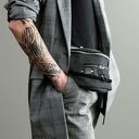 Oryginalna nerka skorzana. Piekna mala torebka