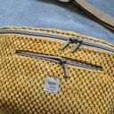 żółta welurowa nerka XXL