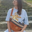 Patchworkowa nerka maxi Virginia No2 - XL od Sabi tatka (ręcznie robiona)