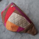 kolorowa patchworkowa damska nerka XXL