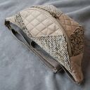 beżowa patchworkowa damska nerka XXL