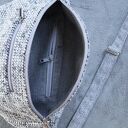 szara melanżowa nerka XXL