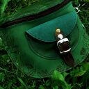 Skórzana nerka LEŚNE LICHO jesienne liście