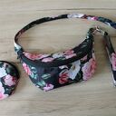 Zestaw - nerka i etui na klucze - róże