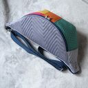 kolorowa patchworkowa damska nerka XXL