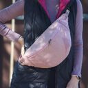 patchworkowa nerka XXL - indyjski róż