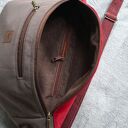 brązowo-czerwona nerka XXL