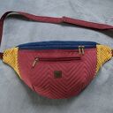 kolorowa welurowa nerka XXL