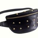 Saszetka Biodrówka Nerka doskonała na każdą okazję CZARNA ĆWIEKI