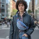 Nerka ekozamsz/denim BEBOKI „Denim Spirit”, rozmiar M, miniportfelik