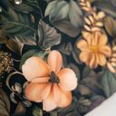 Nieprzemakalna nerka damska handmade w kwiaty KWIATOWA FUZJA