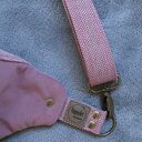 patchworkowa nerka XXL - indyjski róż