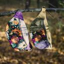 Nerka handmade patchwork - wygodna saszetka na co dzień