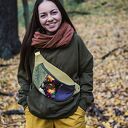 Nerka handmade patchwork - wygodna saszetka na co dzień