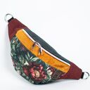 Elegancka damska nerka w kwiaty róży vintage BARWNA CISZA