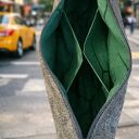 LUNA - torba crossbody w grafitowo-zielonej tonacji