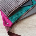 Damska nerko-torebka na rower - wygodna torebka crossbody handmade