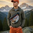 Nerka XL Etno Outdoor / męska unisex miniportfel gratis