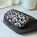 Nerka damska Pola w panterkę - handmade z ekoskóry