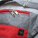 czerwono-szara damska nerka XXL