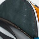 Zielona nerka damska w kolorowe kwiaty WIOSENNE PRZEBUDZENIE