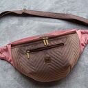 brązowo-różowa nerka XXL