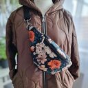 Nerka damska pikowana wodoodporna Kwiaty Npik02