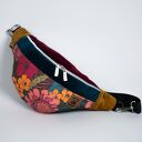 Różowa nerka na lato KOLOROWY KWIAT