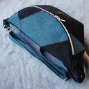 nerka XXL z łączonych tkanin