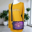 Listonoszka nerka wodoodporna MANDALA FIOLET