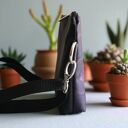 Listonoszka nerka wodoodporna MANDALA FIOLET