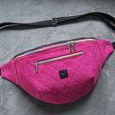 różowo-czarna nerka XXL