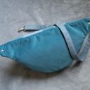 turkusowo-niebieska patchworkowa nerka XXL