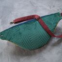 kolorowa welurowa nerka XXL