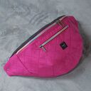 różowo-czarna nerka XXL