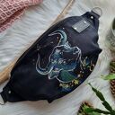 Nerka haftowana Byk - znak zodiaku (saszetka astrologiczna)