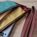 Damska nerka-saszetka na rower i do pracy (nerko-torebka crossbody)