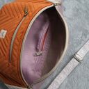 trójkolorowa welurowa nerka XXL