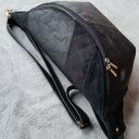 czarna patchworkowa damska nerka XXL