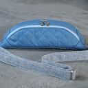 niebieska wakacyjna saszetka