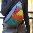 kolorowa patchworkowa damska nerka XXL