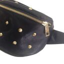 Saszetka Biodrówka Nerka doskonała na każdą okazję CZARNA ĆWIEKI