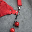 czerwono-szara damska nerka XXL