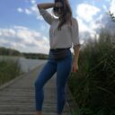 Zestaw - nerka i kosmetyczka w folkowe kwiaty